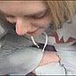 Freundin beim Sperma Blasen - Privates POV Video